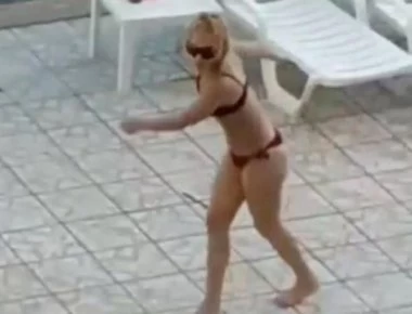 Τουρίστρια έπαθε αμόκ σε ξενοδοχείο στην Ίμπιζα και το έκανε «καλοκαιρινό» (βίντεο)